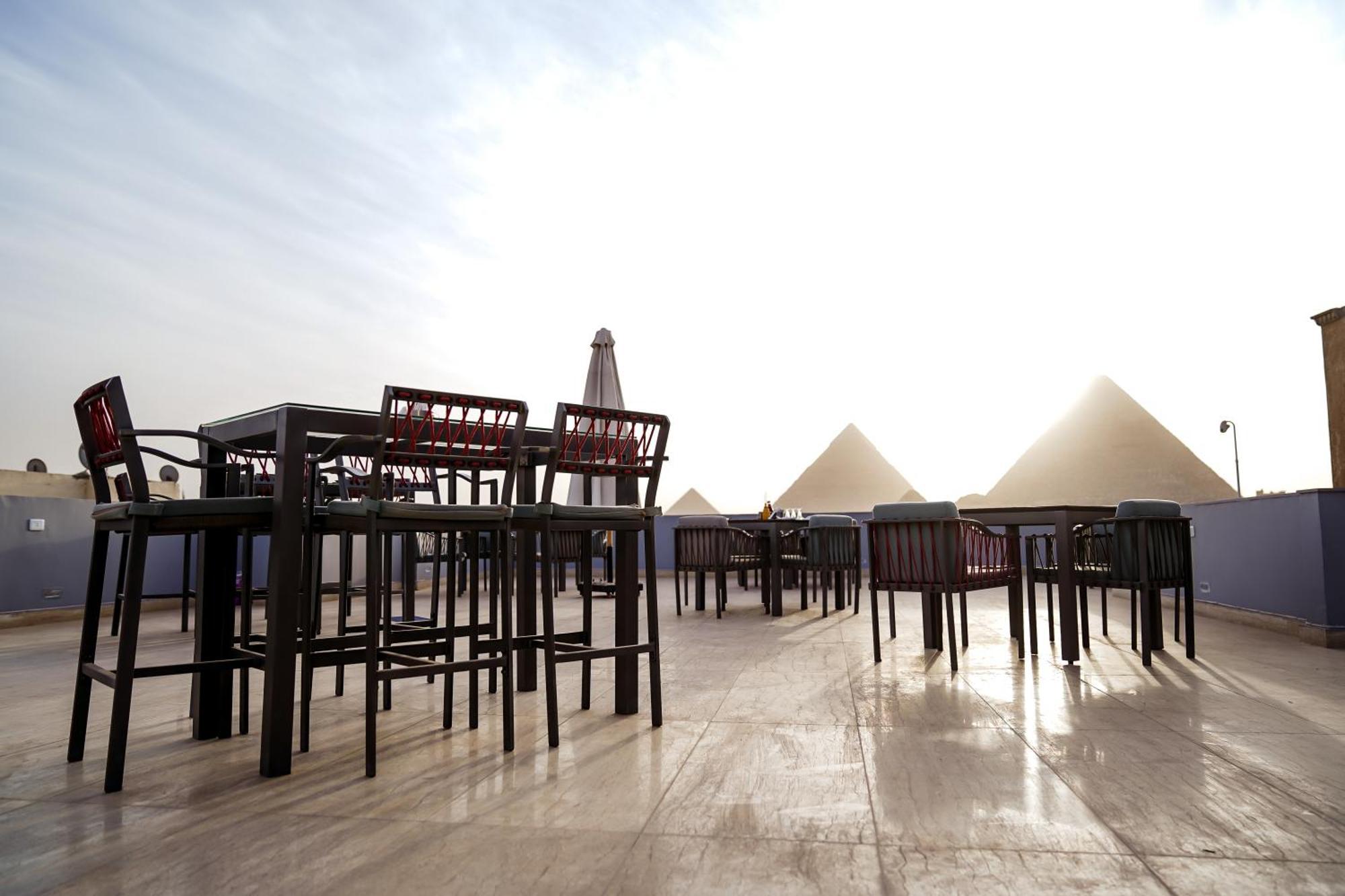 Pyramids Hotel Kafret el-Gabal Exteriér fotografie